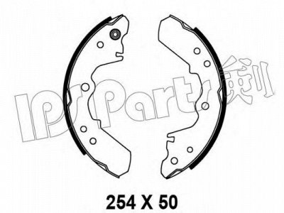 IPS PARTS ibl4904 -  Тормозные колодки